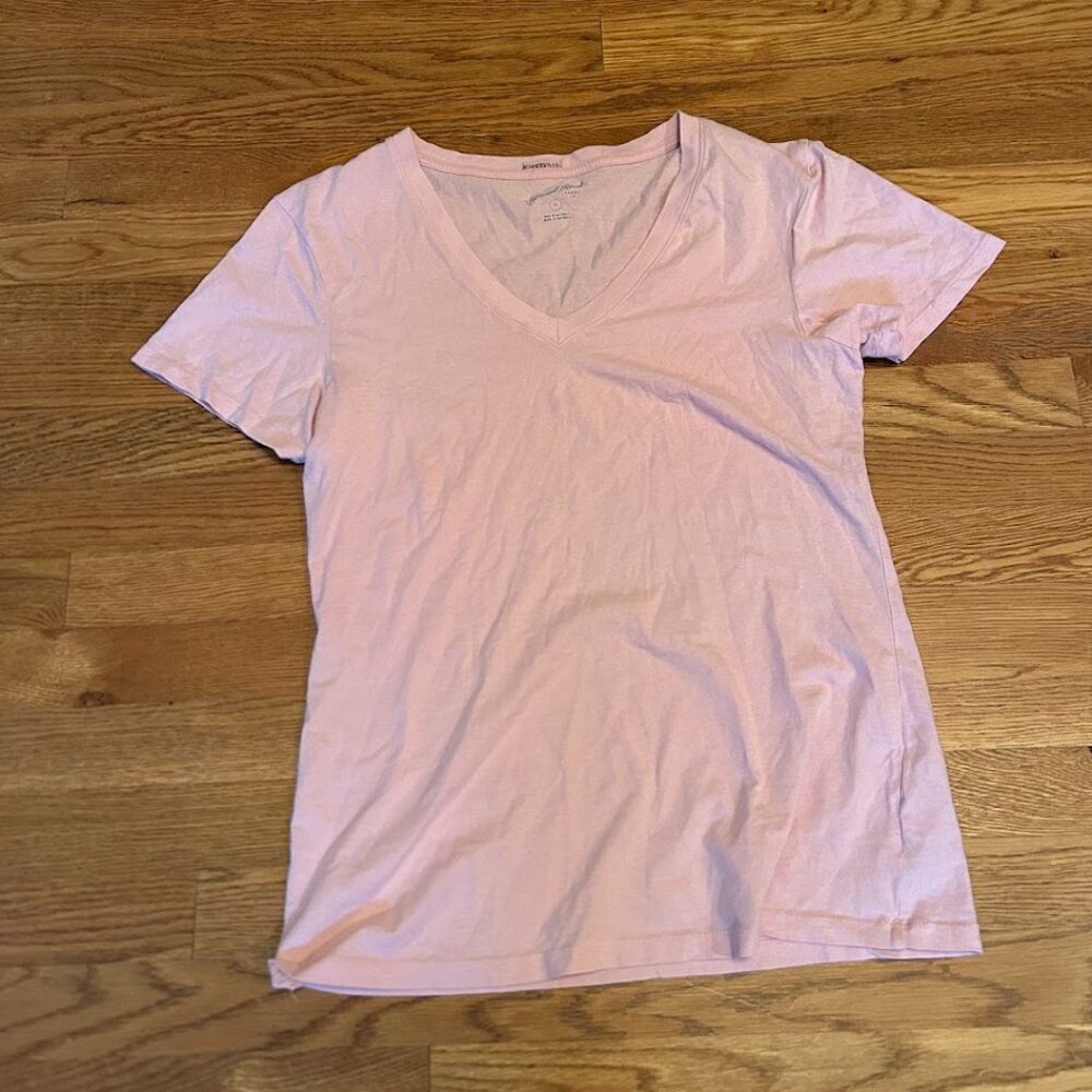 Light Pink V-Neck